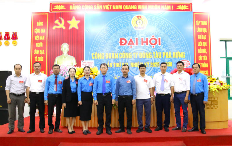 Đại hội Công đoàn Công ty Đóng tàu Phà Rừng lần thứ XXI, nhiệm kỳ 2025 – 2030: Nhiều thay đổi kịp thời, cụ thể