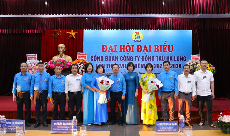 Đại hội Công đoàn Công ty Đóng tàu Hạ Long lần thứ XVII, nhiệm kỳ 2025 – 2030: Chăm lo tốt hơn đời sống người lao động
